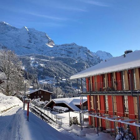 Apartment Schweizerheim-1 Wengen Exterior foto